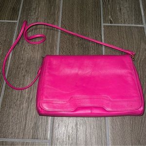 Vintage Bechamel pink leather purse